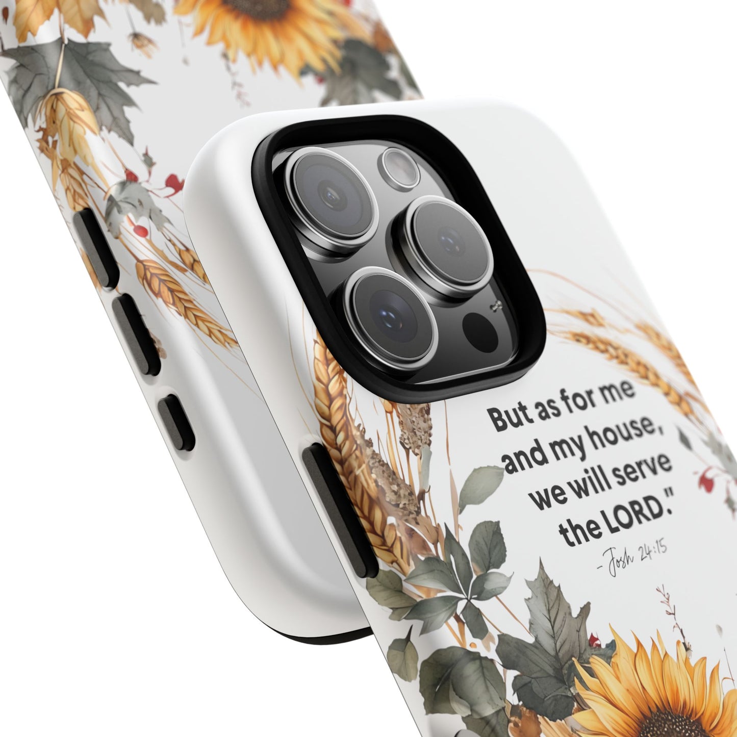 Fall-Themed Phone Case, Cozy Autumn Decor, Inspirational Quote, Pumpkin Design, Gift for Him or Her