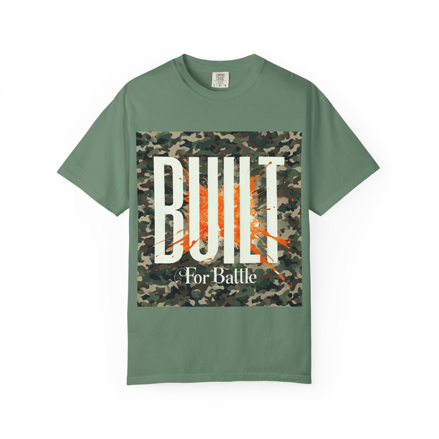 Built for Battle Unisex T-Shirt, Casual Wear, Fitness Apparel, Everyday Style, Gift for Him/Her, Streetwear