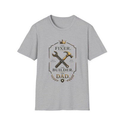 The Fixer Builder Dad T‑Shirt – Proud Handy Dad Gift