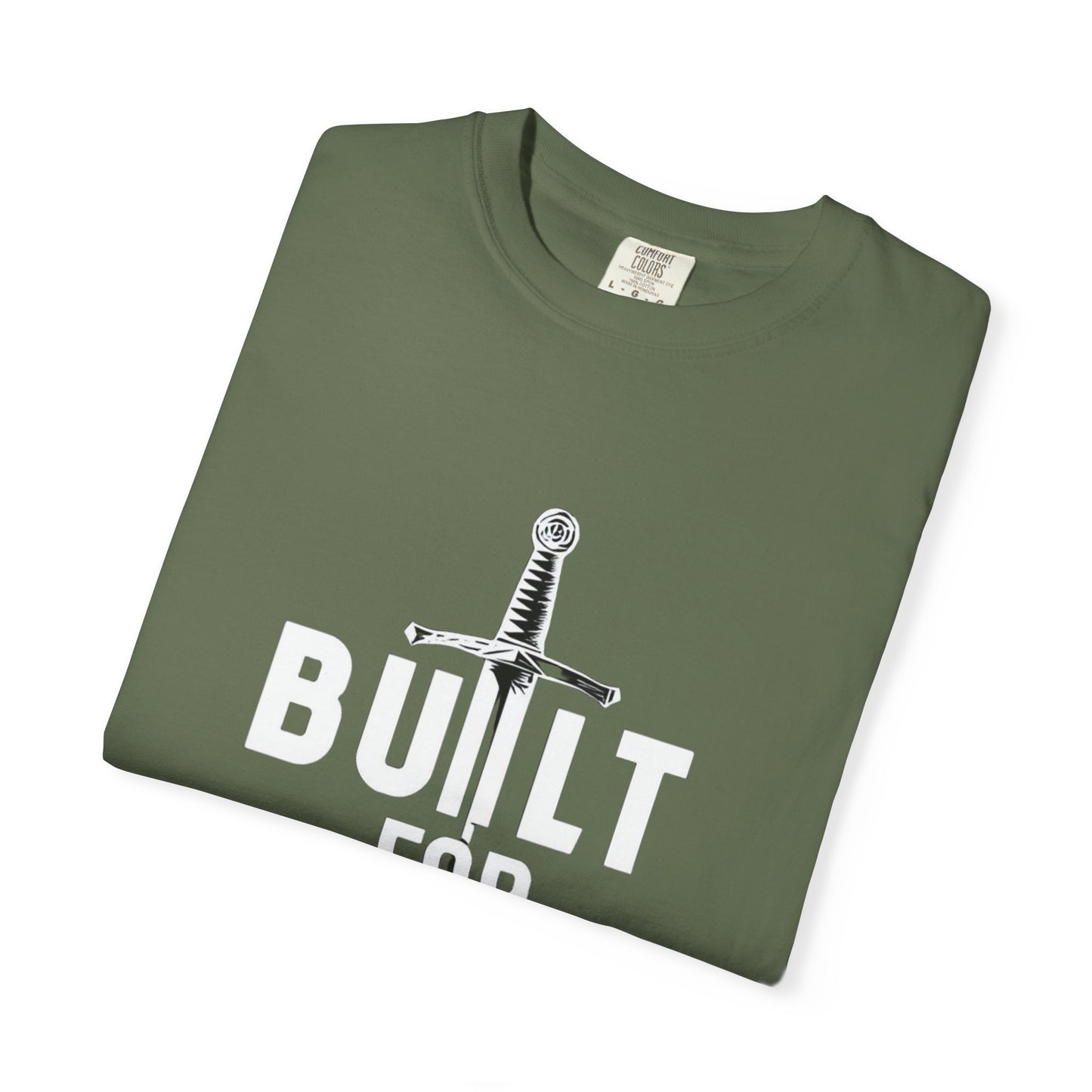 Battle-Ready Unisex T-shirt - Built for Battle - Casual Wear, Fitness, Gift for Warriors, Encouragement, Everyday Comfort