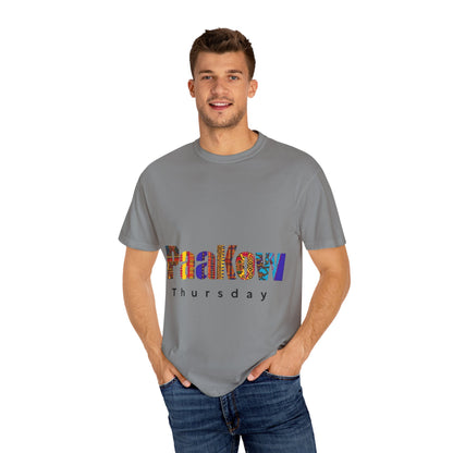 Colorful Thursday Unisex T-shirt, Casual Tee, Gift for Friends, Weekend Wear, Unique Graphic Shirt