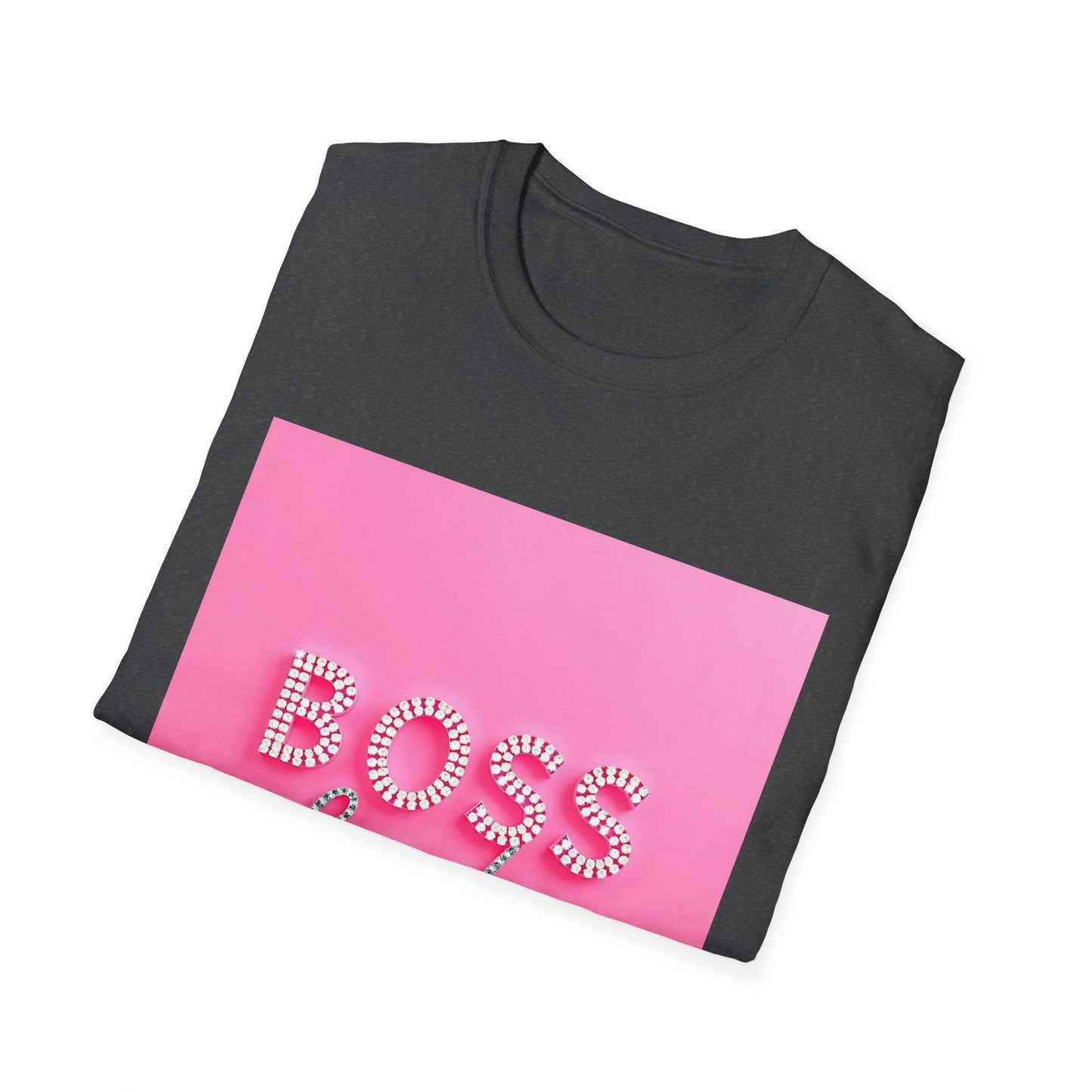 Boss Lady Unisex Softstyle T-Shirt | Empowerment Tee, Gift for Her, Motivational Apparel, Birthday, Women's Day, Casual Wear