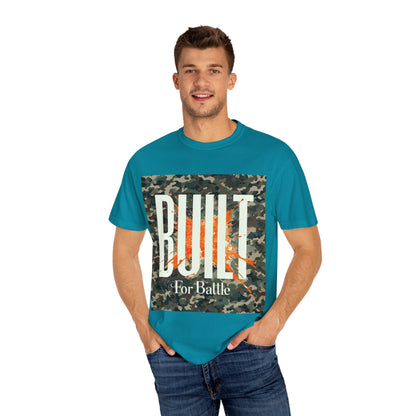 Built for Battle Unisex T-Shirt, Casual Wear, Fitness Apparel, Everyday Style, Gift for Him/Her, Streetwear