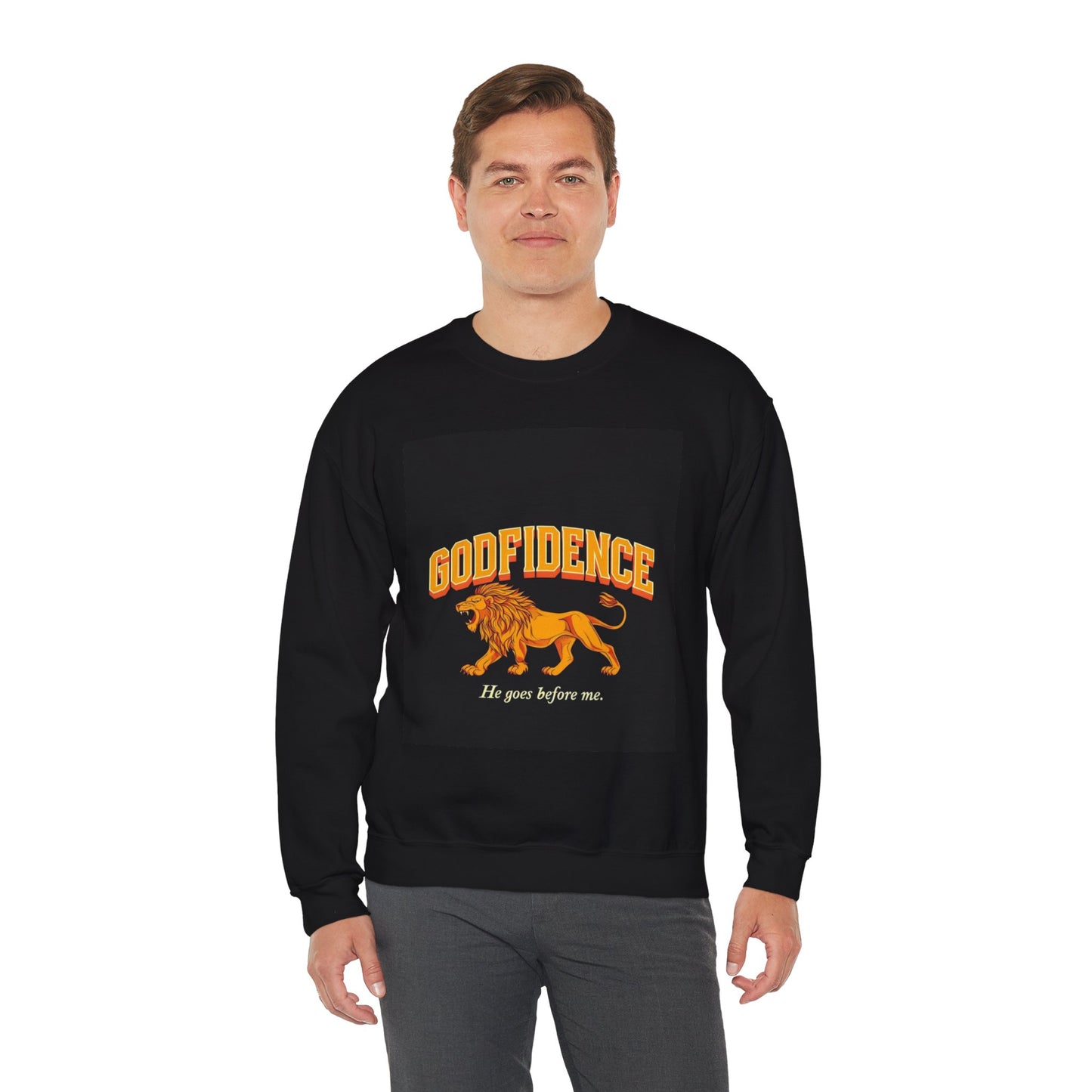 Godfidence Crewneck Sweatshirt - Inspirational Apparel for Faith Lovers, Cozy Gift for Christians, Perfect for Holidays, Everyday [...]