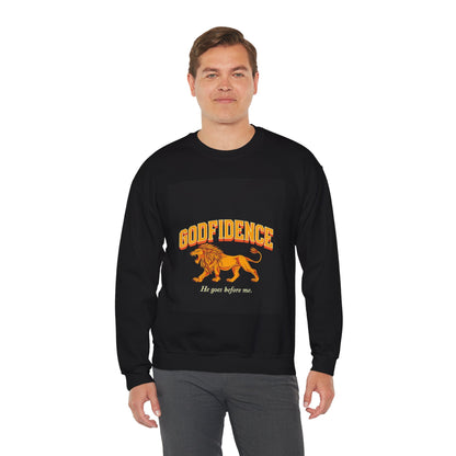 Godfidence Crewneck Sweatshirt - Inspirational Apparel for Faith Lovers, Cozy Gift for Christians, Perfect for Holidays, Everyday [...]