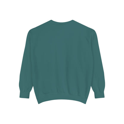 Jesus Girl Unisex Garment-Dyed Sweatshirt - Cozy Casual Wear, Perfect for Faith-Based Gifts, Church Events, and Everyday Comfort