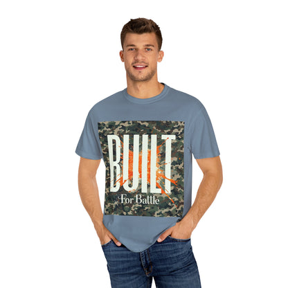 Built for Battle Unisex T-Shirt, Casual Wear, Fitness Apparel, Everyday Style, Gift for Him/Her, Streetwear