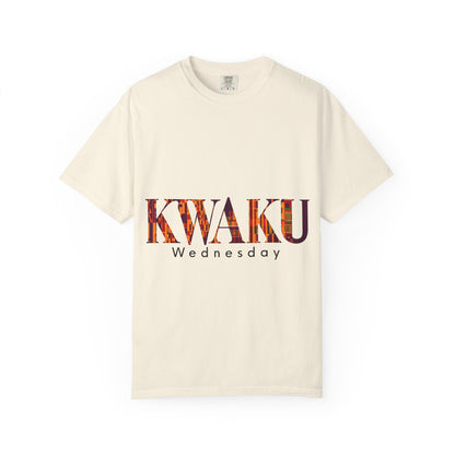Garment-Dyed Unisex T-Shirt - Kwaku Wednesday Inspired Tee, Casual Fashion, Everyday Wear, Unique Gift, Cultural Celebration
