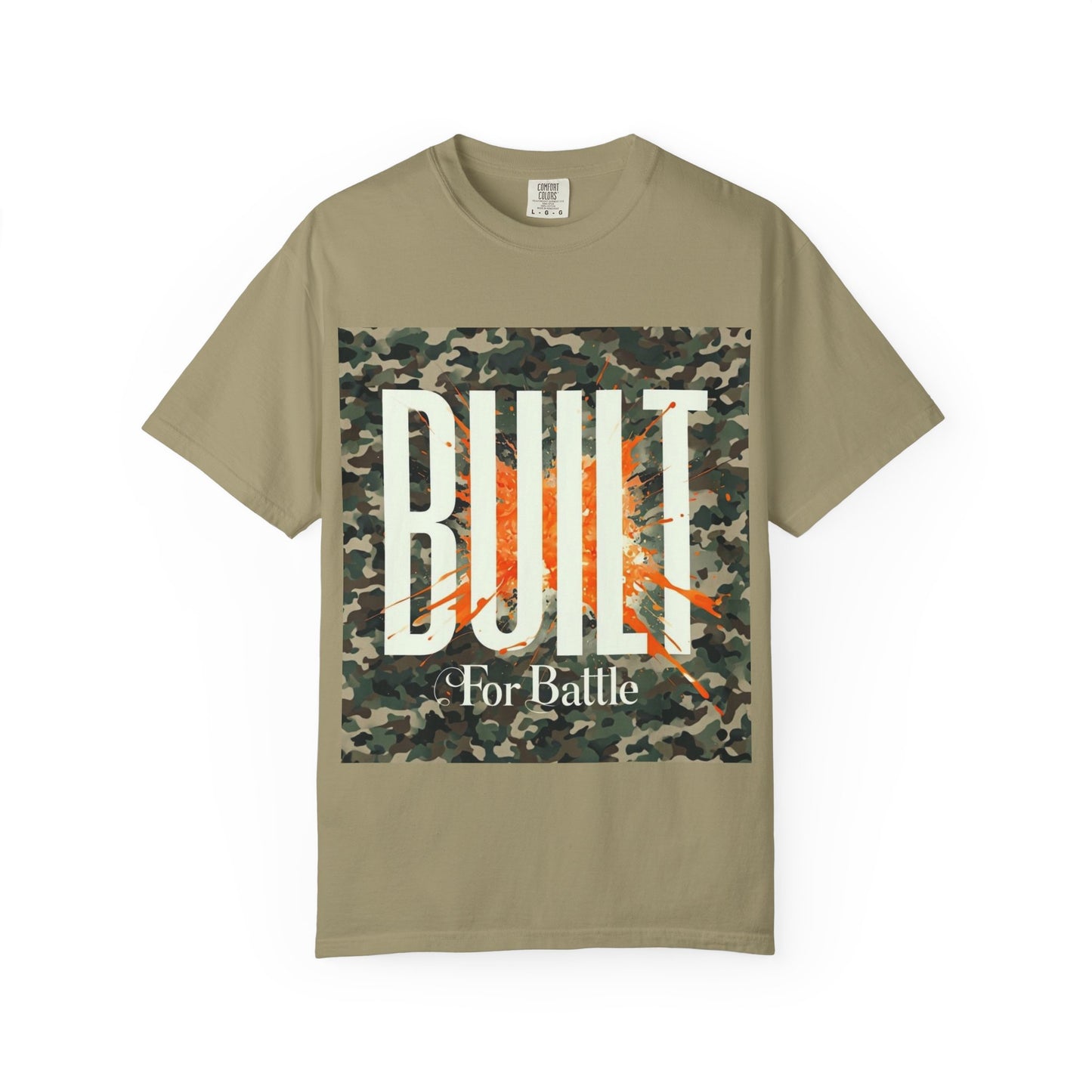 Built for Battle Unisex T-Shirt, Casual Wear, Fitness Apparel, Everyday Style, Gift for Him/Her, Streetwear