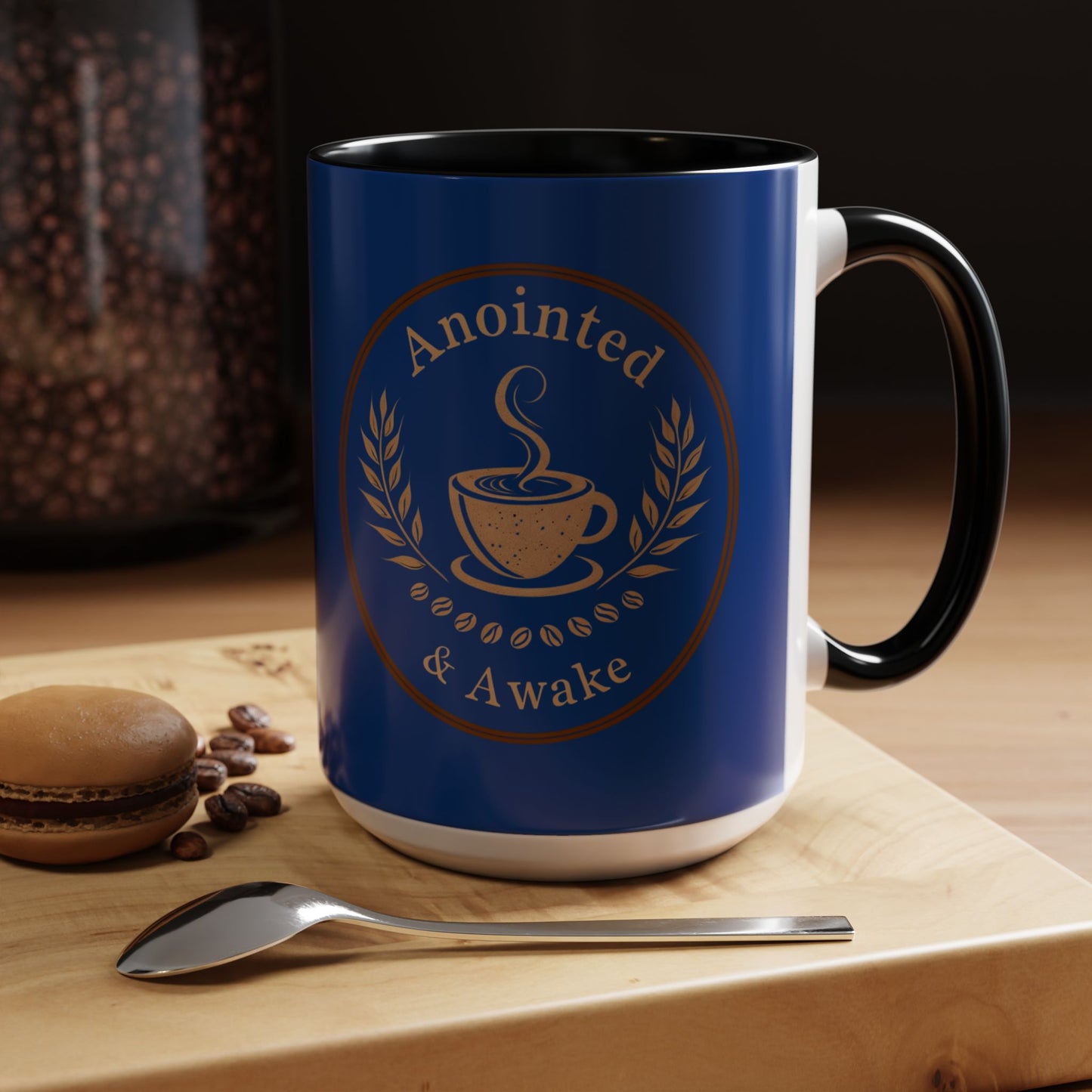 Anointed & Awake Coffee Mug - Perfect for Morning Rituals, Unique Gift, Coffee Lover's Delight, Personalized Drinkware, Spiritual Mug